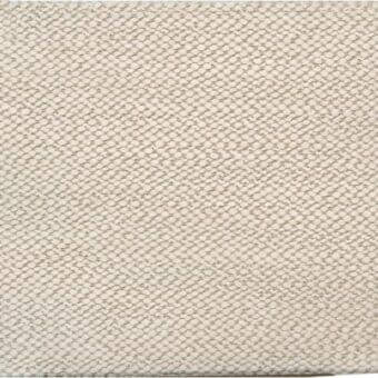 Ditre Italia tape 305 fabric sample, off-white woven texture, grid pattern with looped pile construction for upholstery applications.